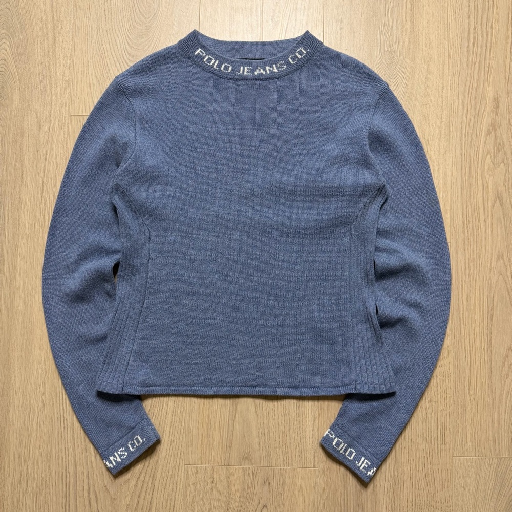 Polo by Ralph Lauren Blue Crewneck Sweater